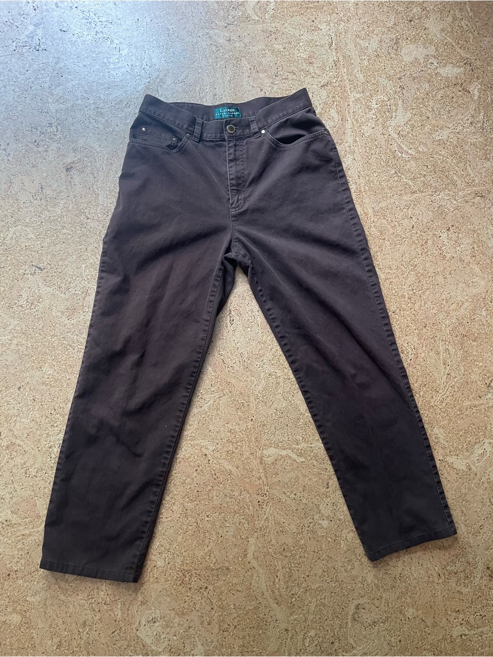90s Lauren Ralph Lauren Chocolate Brown Pants
